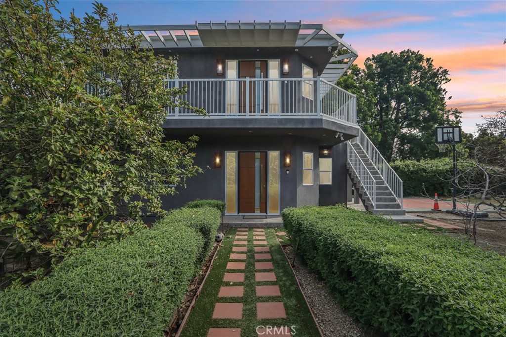 18320 Ingomar Street Reseda, CA 91335 - Photo 2 of 75 Virtual twilight - two-story ADU in back