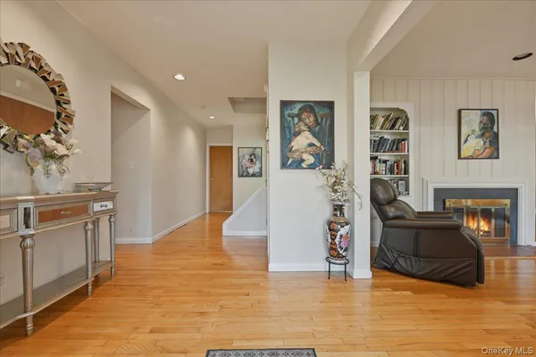 a view of living room and dining room furniture