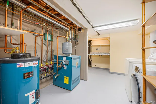 a view of storage and utility room