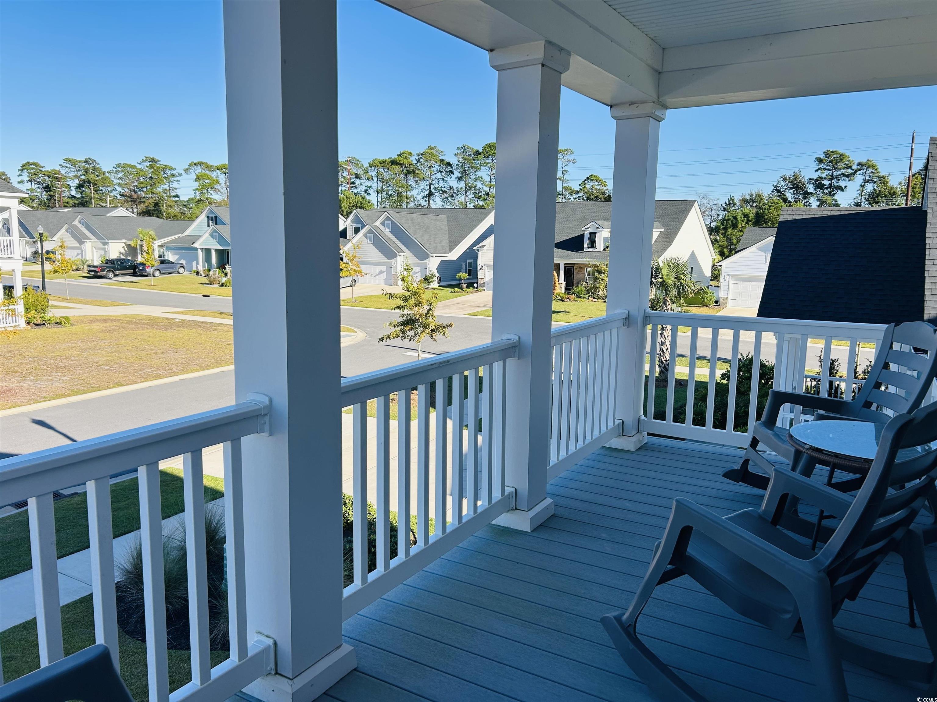 609 Shortleaf Path Myrtle Beach, SC 29577 - Photo 12 of 40 Second story covered balcony