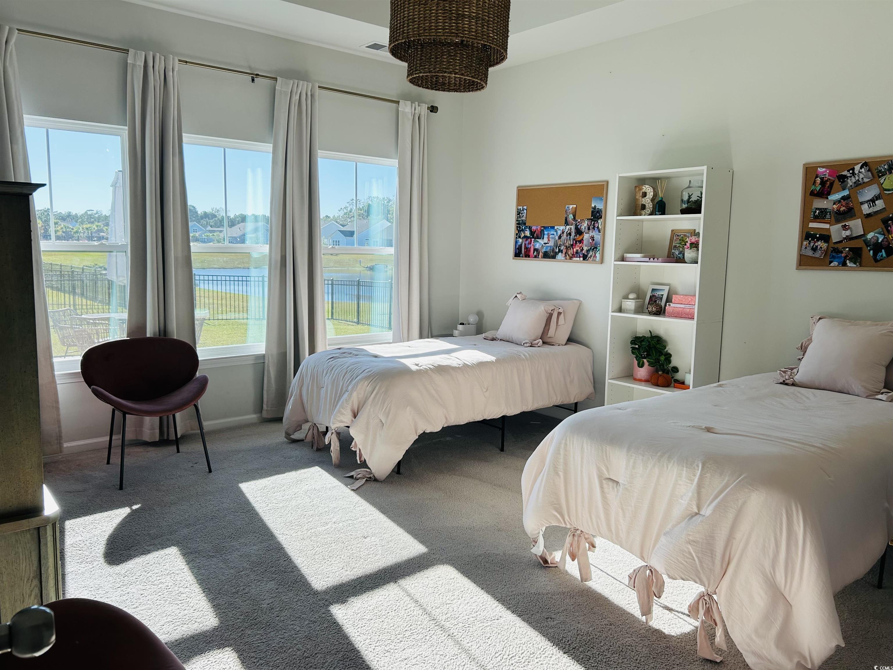 609 Shortleaf Path Myrtle Beach, SC 29577 - Photo 30 of 40 Bedroom with carpet