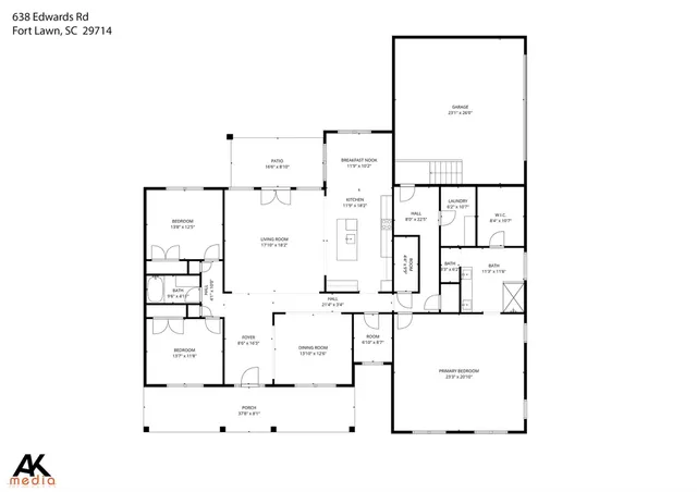 a picture of floor plan