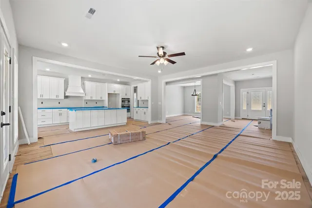 a living room with furniture and window