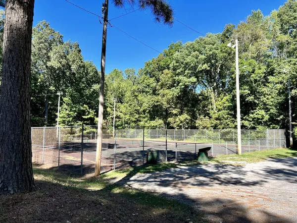 a aerial view of a house