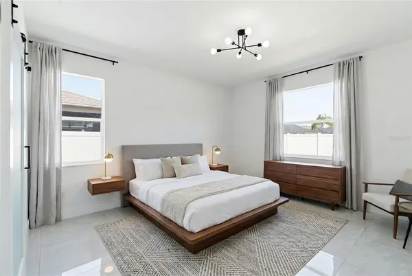 a view of a room with an empty space