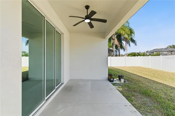 a view of a water fountain in front of city
