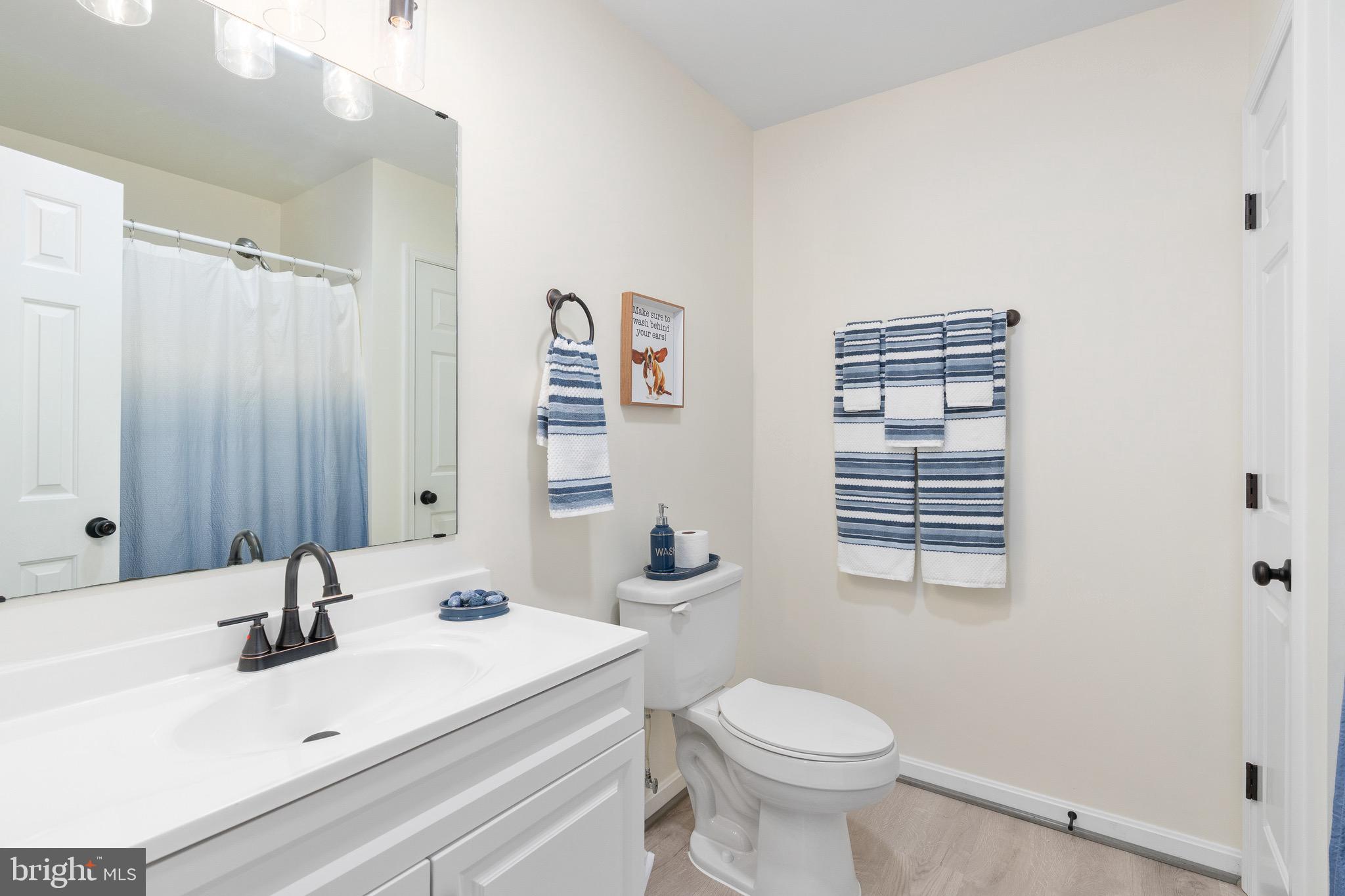 5527 Smith Station Road Fredericksburg, VA 22407 - Photo 36 of 49 Hallway Bath with new Vanity and Fixtures