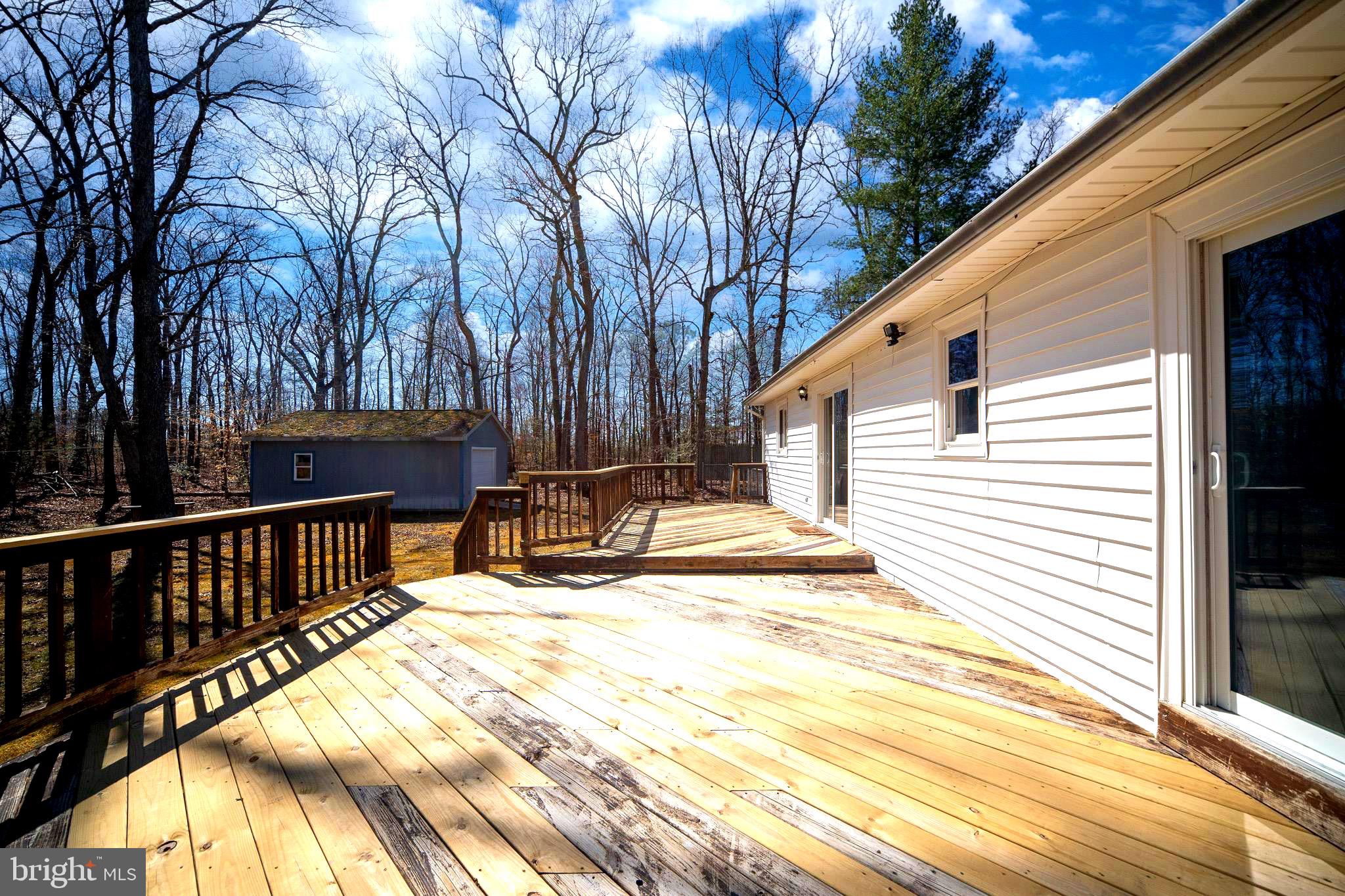 5527 Smith Station Road Fredericksburg, VA 22407 - Photo 38 of 49 We Can't Leave the Back Out...Expansive Deck