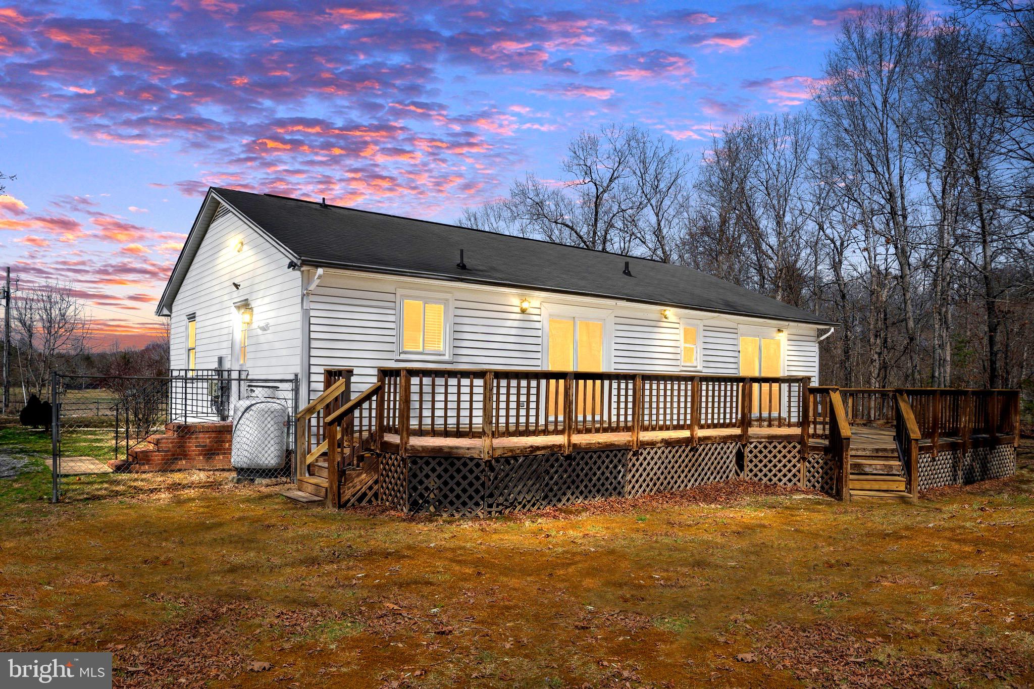 5527 Smith Station Road Fredericksburg, VA 22407 - Photo 44 of 49 Enjoy Your Evenings on Your Back Deck