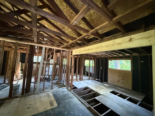 a room with gym equipment