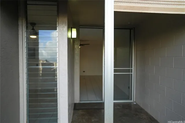 a view of elevator