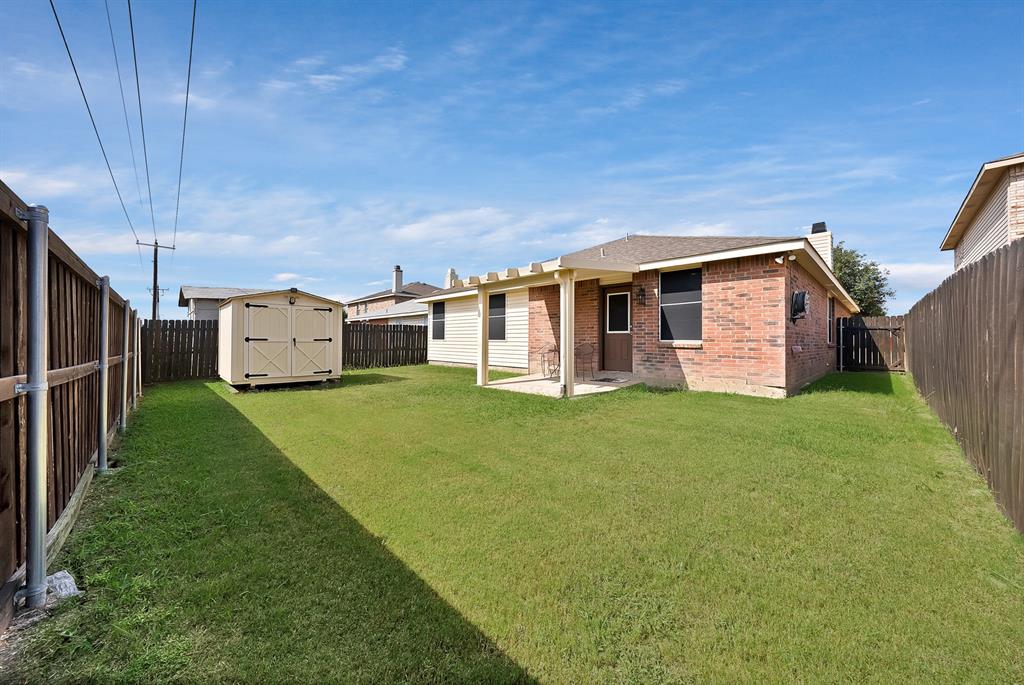 4021 German Pointer Way Fort Worth, TX 76123 - Photo 38 of 38 a view of a back yard of the house