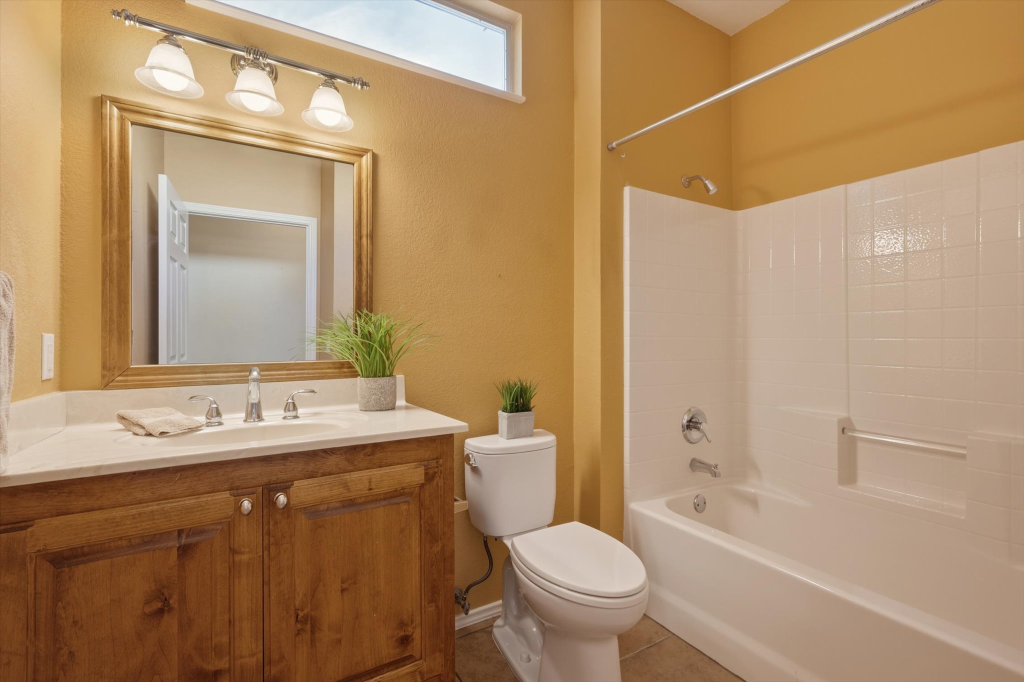 126 Trail Rider Way Georgetown, TX 78633 - Photo 19 of 30 a bathroom with a sink toilet and shower
