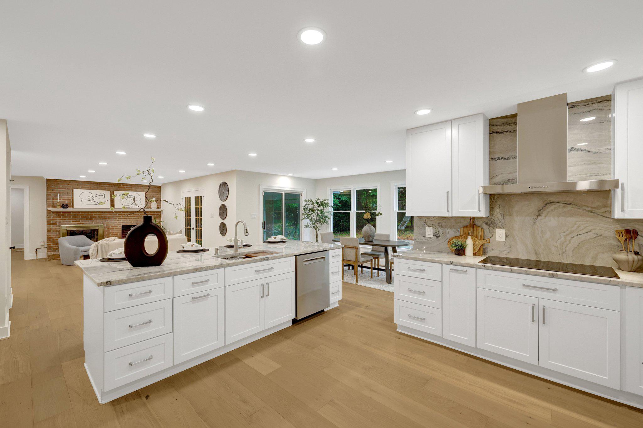 1132 Springvale Road Great Falls, VA 22066 - Photo 19 of 81 Quarzite countertops and full height backsplash.