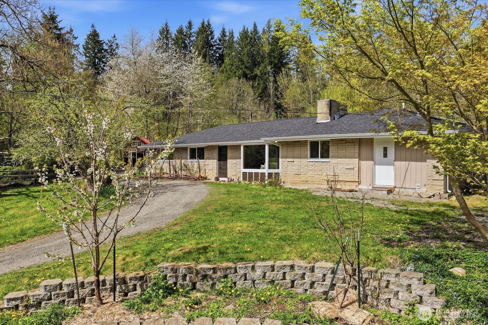 11617 Fay Road Northeast Carnation, WA 98014 - Photo 22 of 40 a view of a yard in front of house