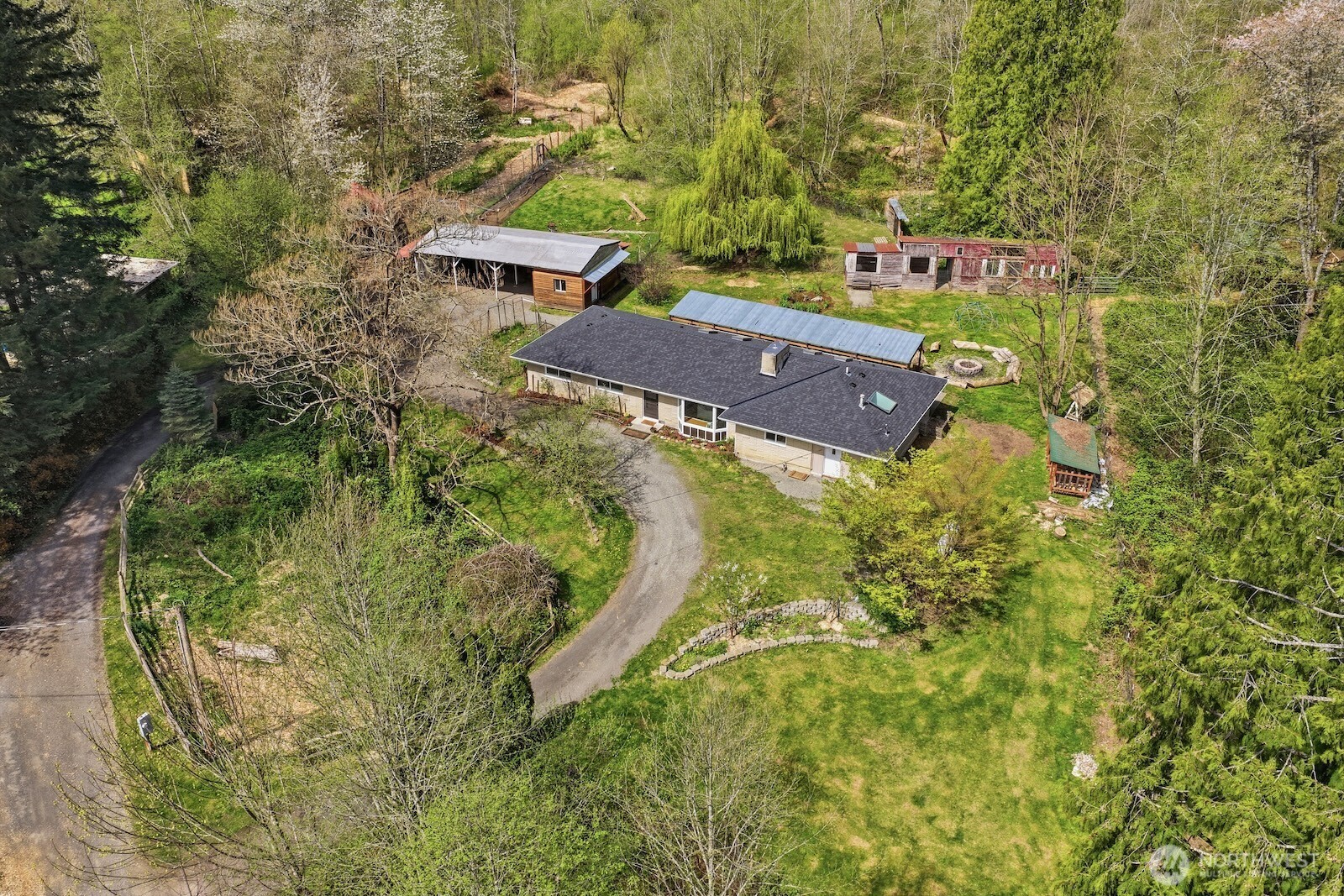 11617 Fay Road Northeast Carnation, WA 98014 - Photo 35 of 40 view of an outdoor space and a yard