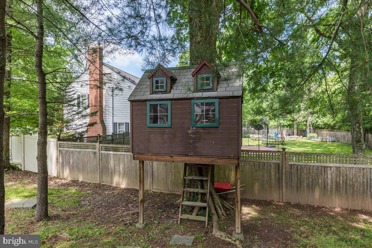 291 Elm Road Princeton, NJ 08540 - Photo 34 of 37 Tree house in rear yard