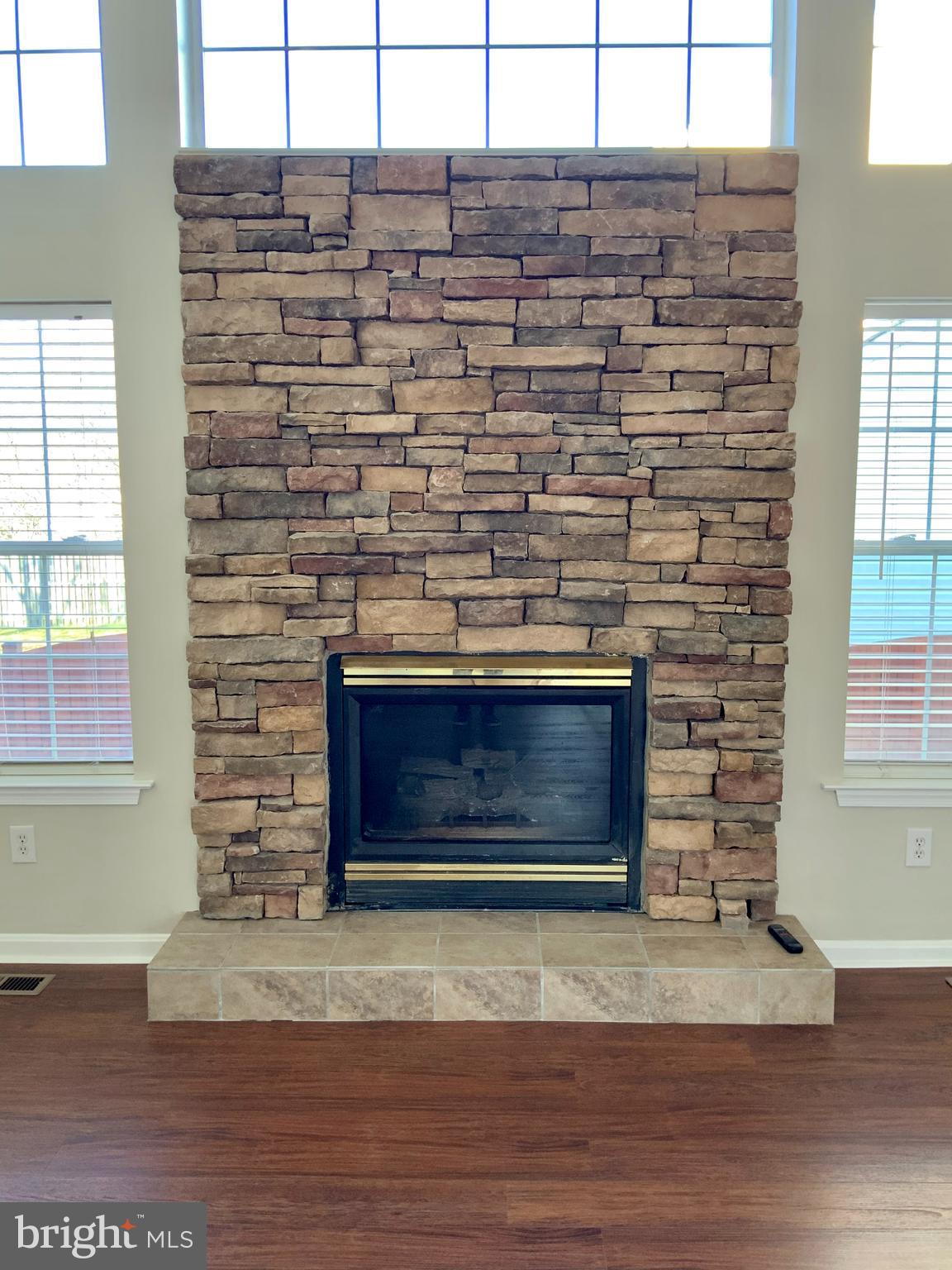 9418 Ardwick Ardmore Road Springdale, MD 20721 - Photo 12 of 56 Stone accented gas fireplace