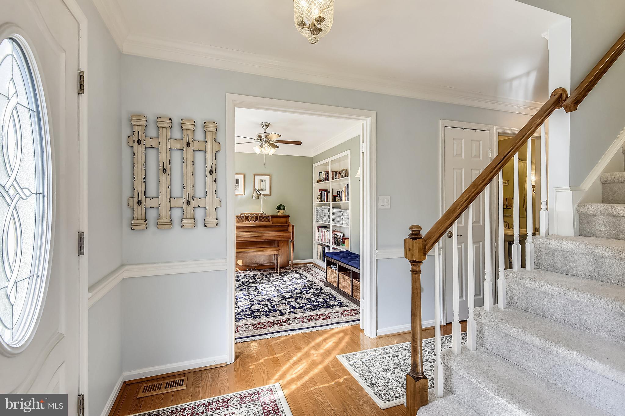 11924 Fawn Ridge Lane Reston, VA 20194 - Photo 5 of 58 Looking into main level office at front of home