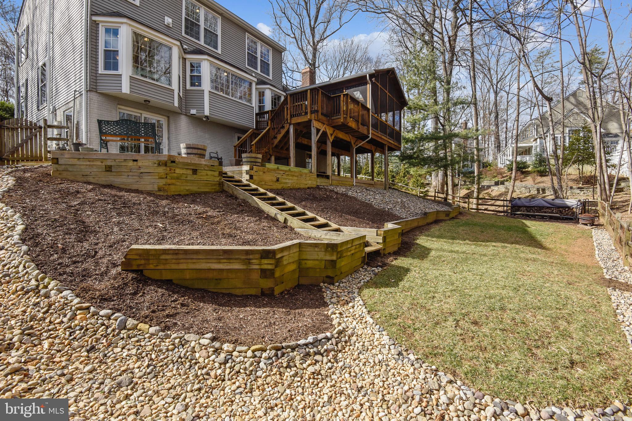 11924 Fawn Ridge Lane Reston, VA 20194 - Photo 53 of 58 Terracing in the rear