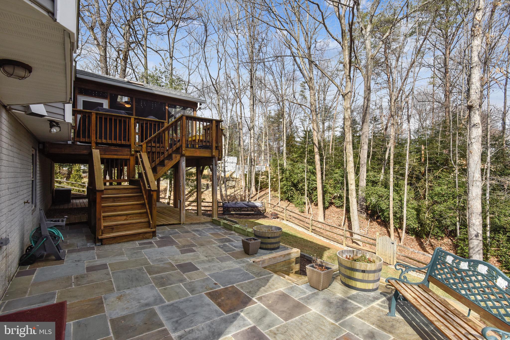 11924 Fawn Ridge Lane Reston, VA 20194 - Photo 57 of 58 Lovely slate patio