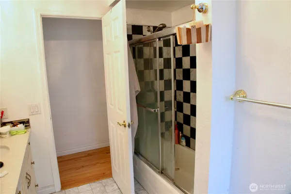 a view of walk in closet
