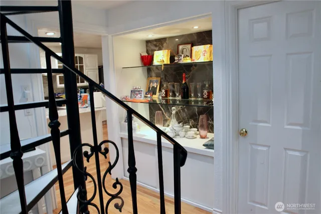 a view of an entryway