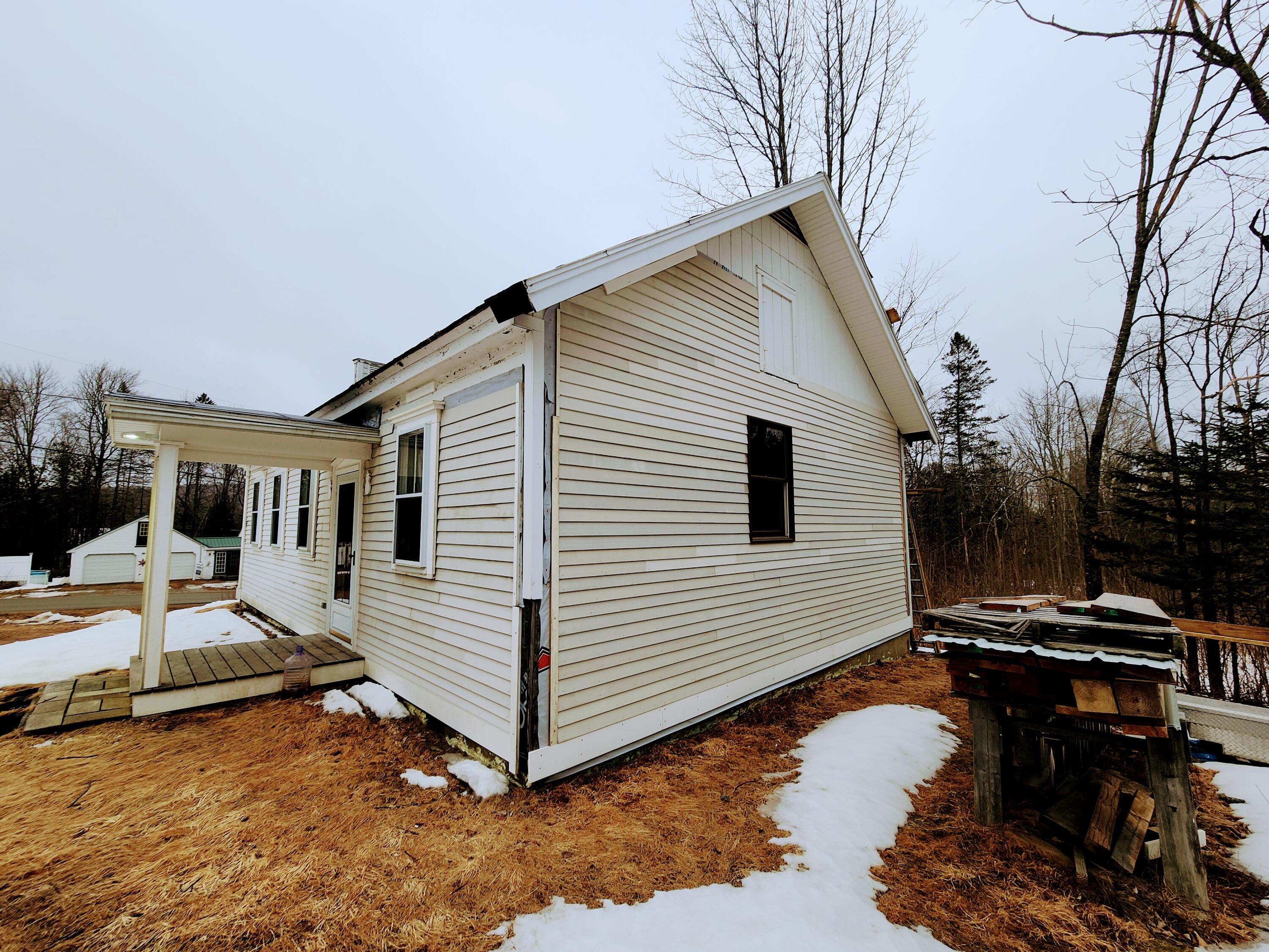 447 East Thorndike Road Thorndike, ME 04986 - Photo 4 of 17 Side and Back View of Building