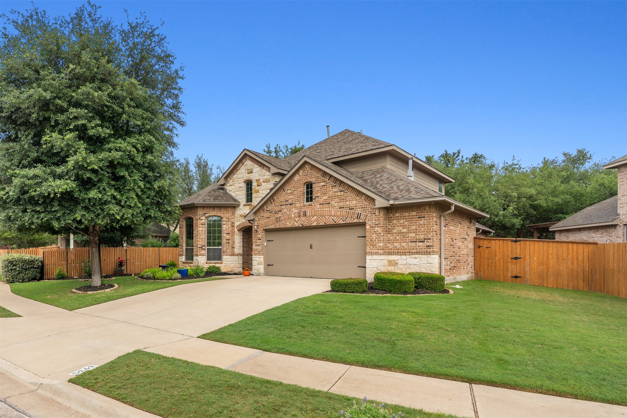3935 Bowstring Bend Cedar Park, TX 78613 - Photo 2 of 39 Situated on a quiet street, this residence offers a 2.5-car garage with plenty of extra room for storage or a workbench