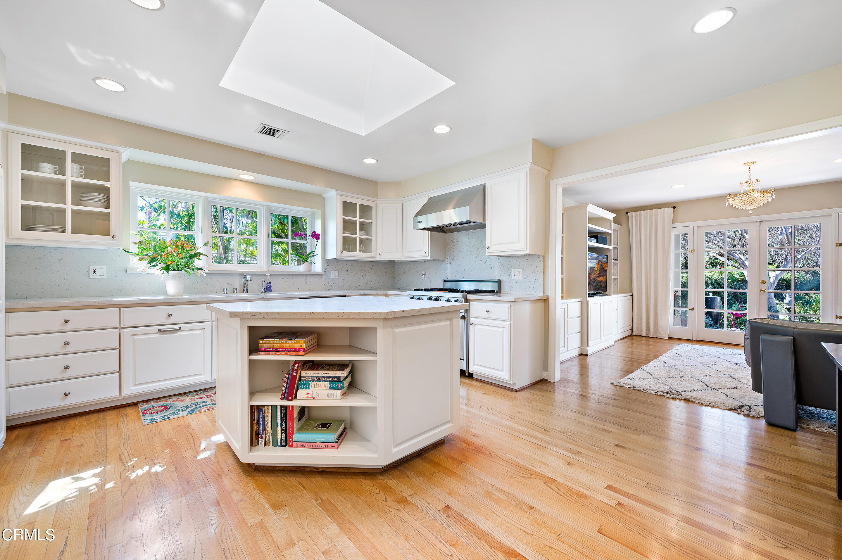 411 Monte Vista Road Arcadia, CA 91007 - Photo 14 of 49 a kitchen with a refrigerator and a stove top oven