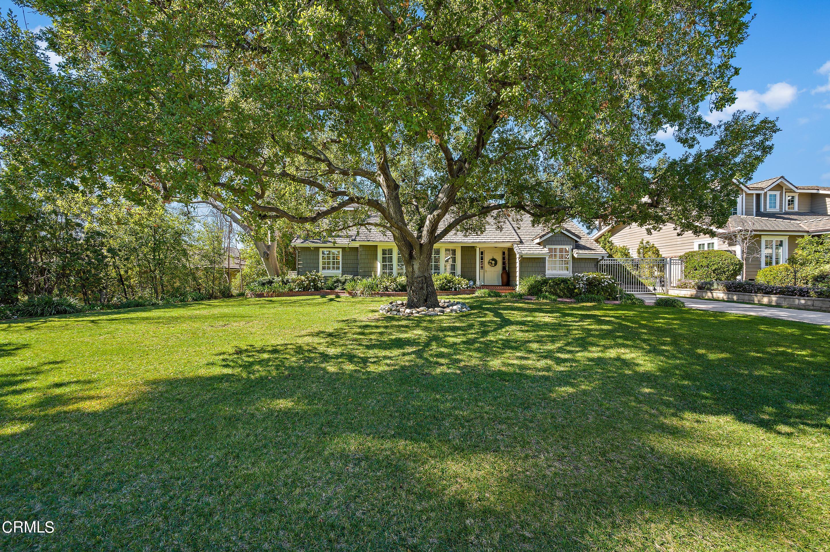 411 Monte Vista Road Arcadia, CA 91007 - Photo 49 of 49 a front view of house with yard and green space
