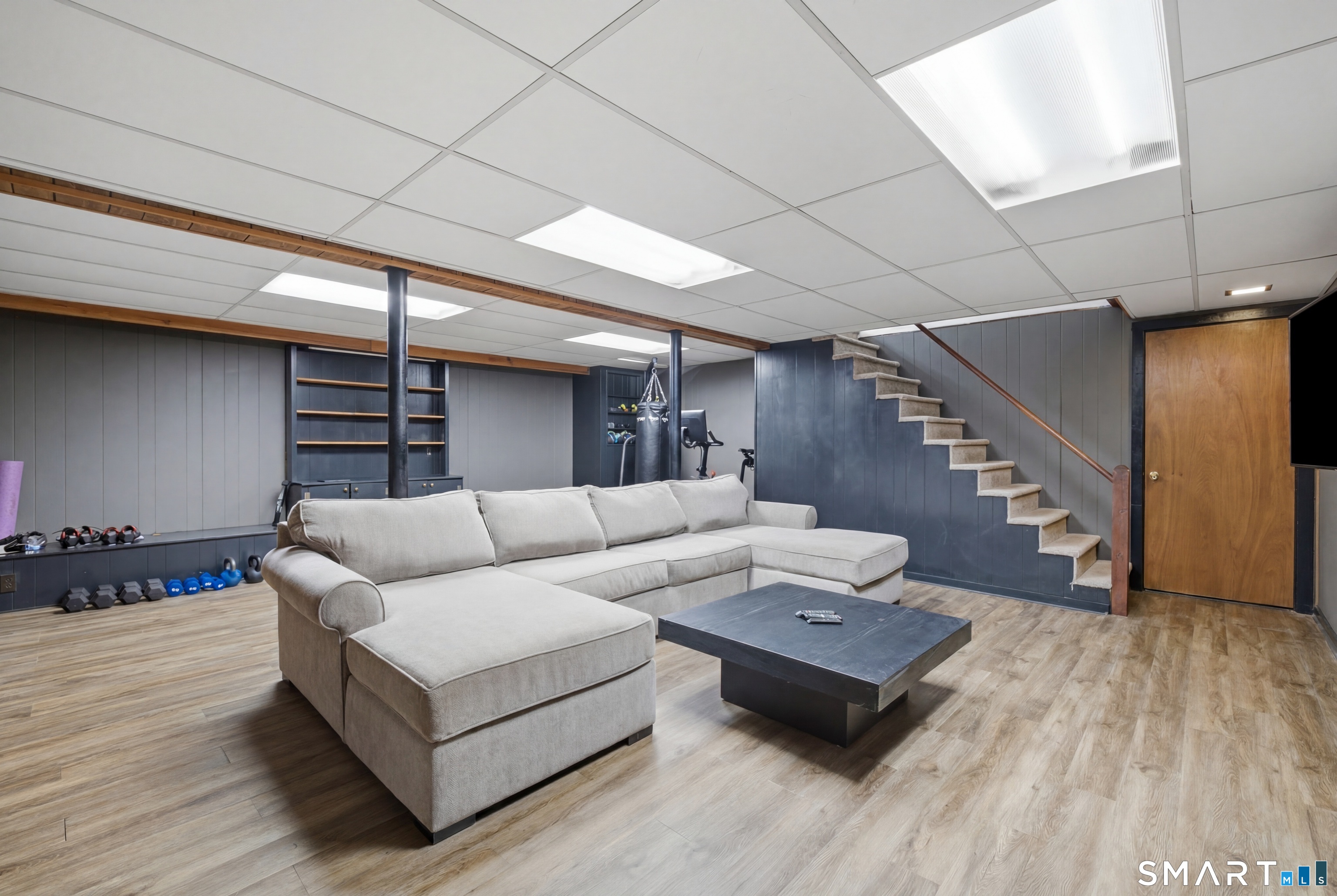 47 Westledge Road Simsbury, CT 06092 - Photo 31 of 38 Finished lower level space.