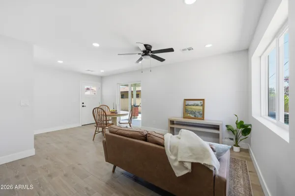 wooden floor in an empty room