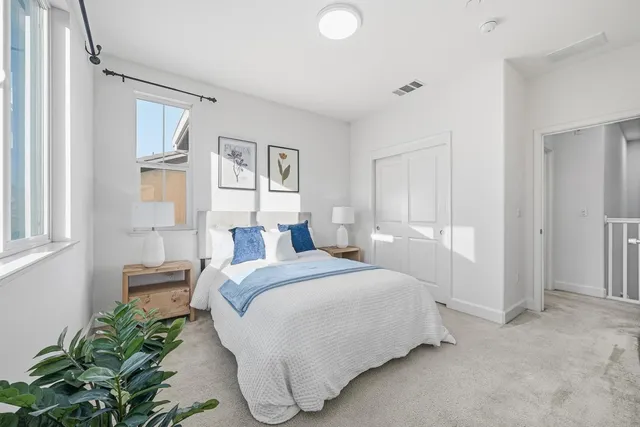 a view of outdoor space yard and mountain view in back