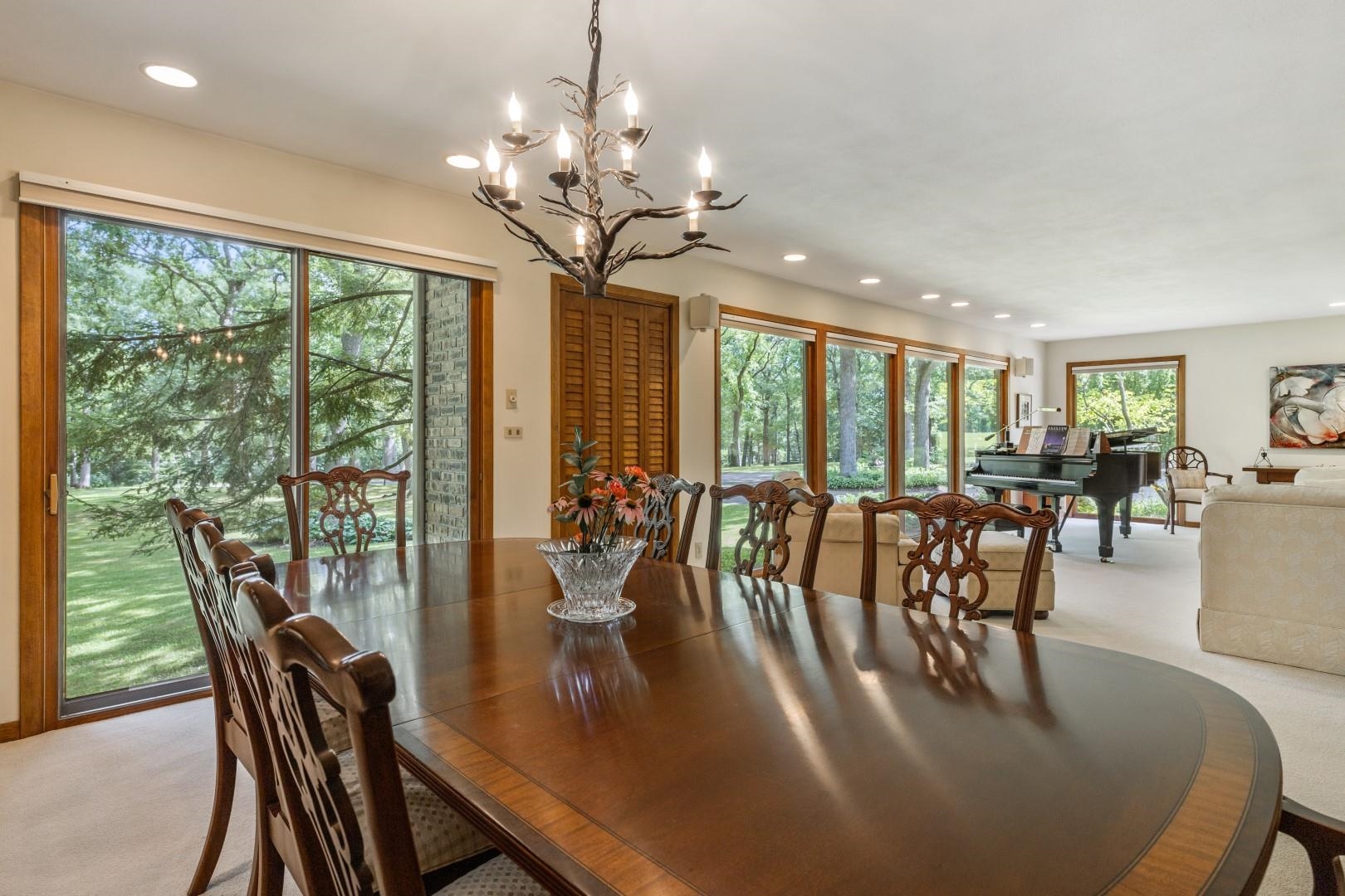 6351 Harlem Road Loves Park, IL 61111 - Photo 21 of 74 a view of a dining room with furniture window and outside view