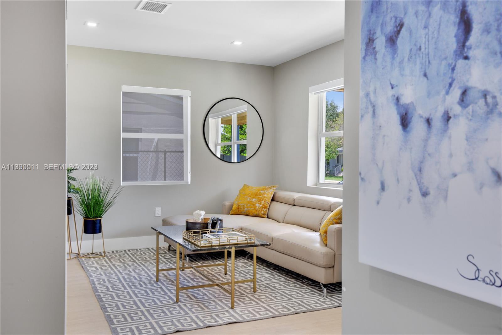 6428 Southwest 23rd Street, Unit 6428 Miami, FL 33155 - Photo 5 of 35 a living room with furniture and a window