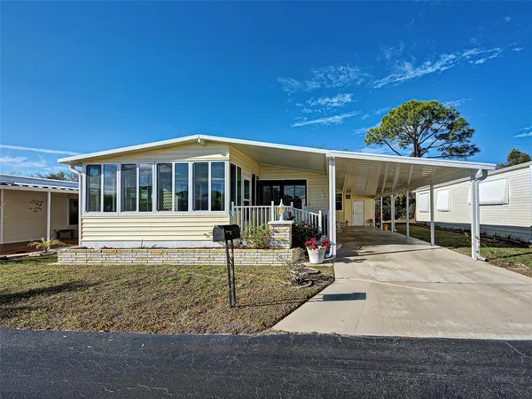 a front view of a house with porch