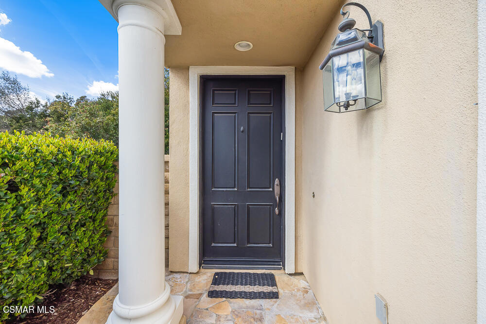 6103 Deerhill Road Oak Park, CA 91377 - Photo 5 of 40 a view of front door of a house
