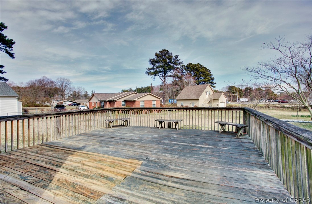 2045 Hayes Road Hayes, VA 23072 - Photo 17 of 19 Rear Deck