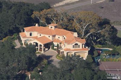 121 Shiloh Knoll Santa Rosa, CA 95403 - Photo 1 of 1 Arial view of this spectacular estate complete with tennis court and pool.