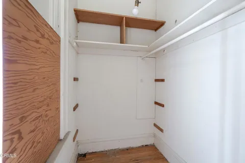 a view of walk in closet