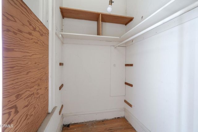 a view of walk in closet