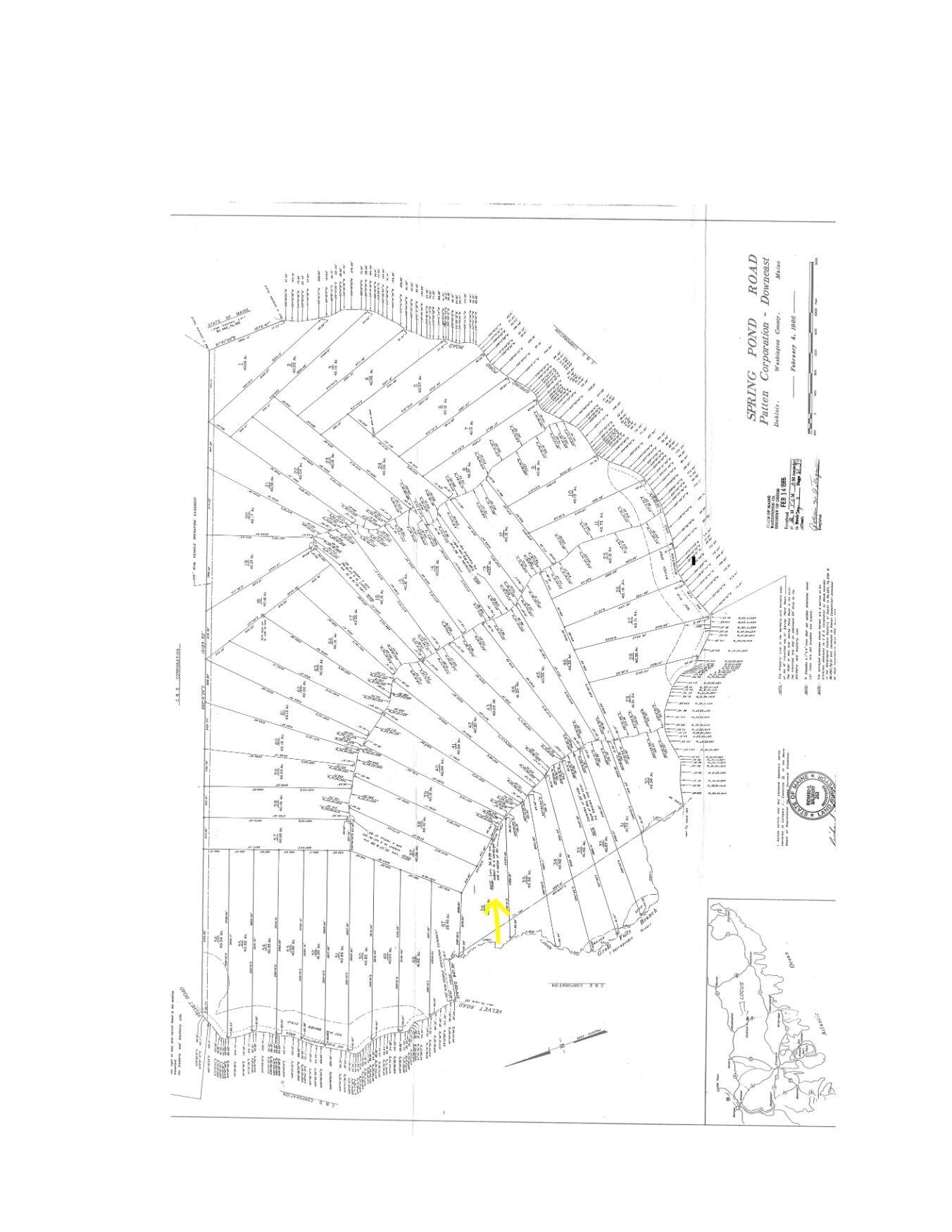 154 Lower Road, Unit LOT 35 Deblois, ME 04622 - Photo 10 of 10 lot map.pdf
