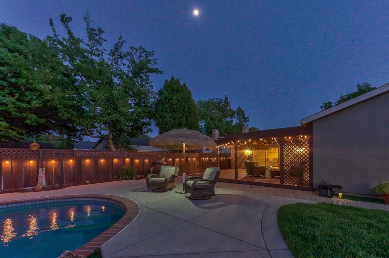 1239 Ayer Drive Gilroy, CA 95020 - Photo 39 of 39 a view of a patio with swimming pool table and chairs