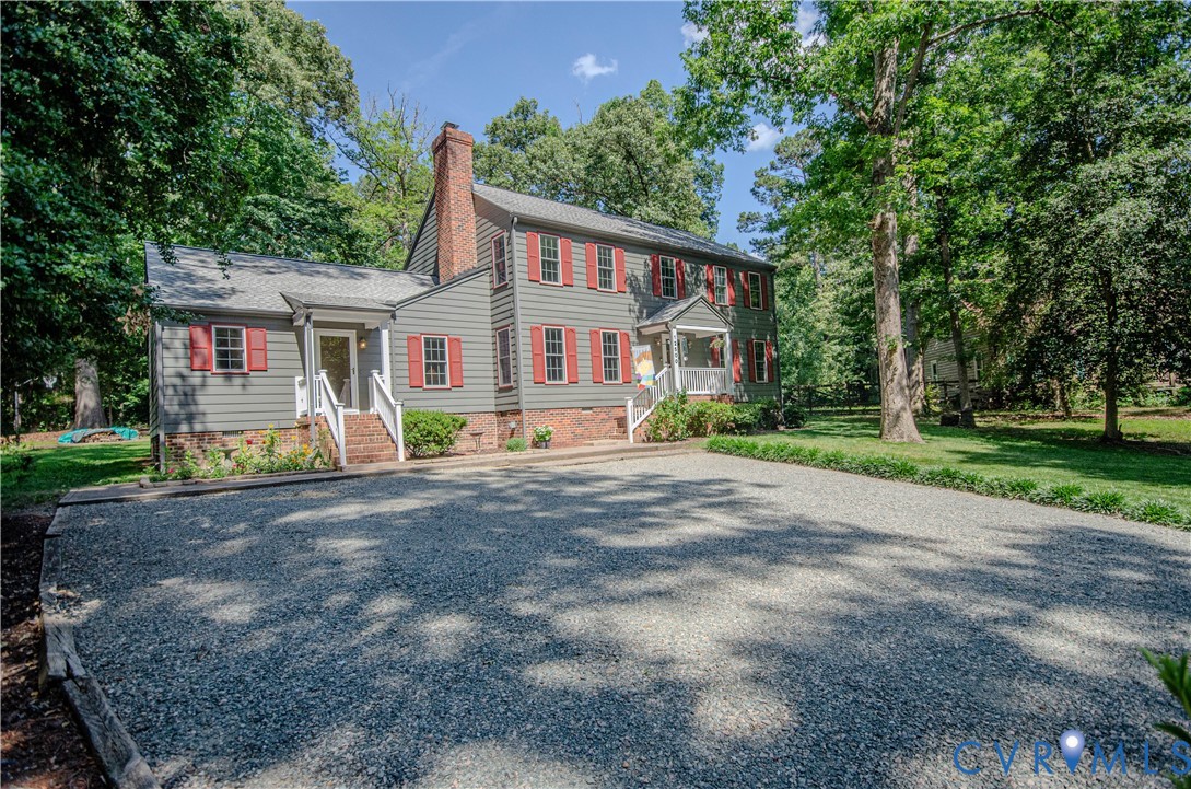 12500 Musical Lane Midlothian, VA 23113 - Photo 2 of 51 Traditional style residence featuring a gray exter