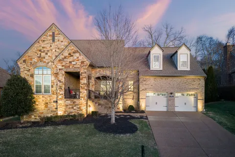 front view of house with a yard