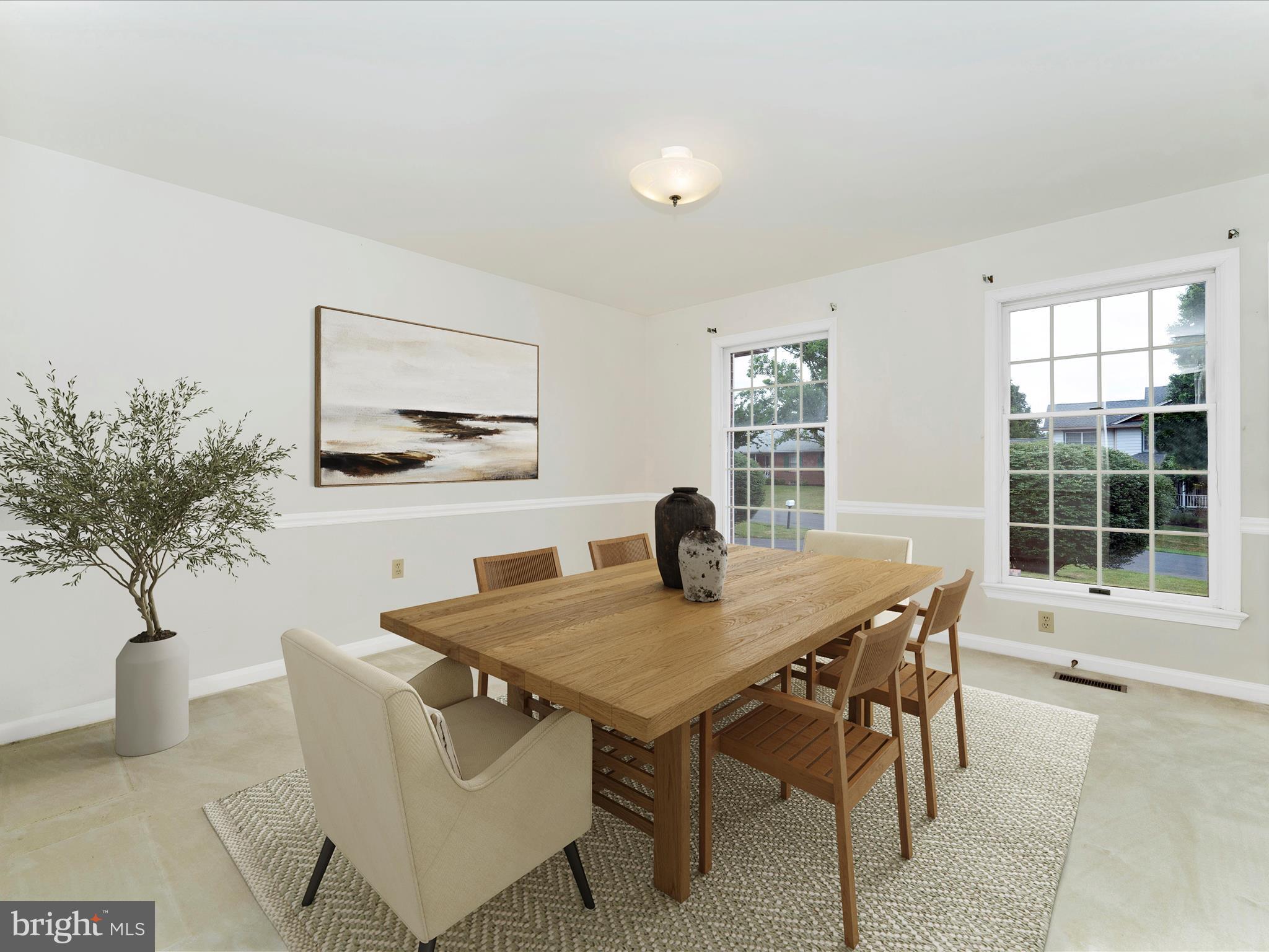 8112 Stone Ridge Drive Frederick, MD 21702 - Photo 10 of 74 Dining Room Virtually Staged