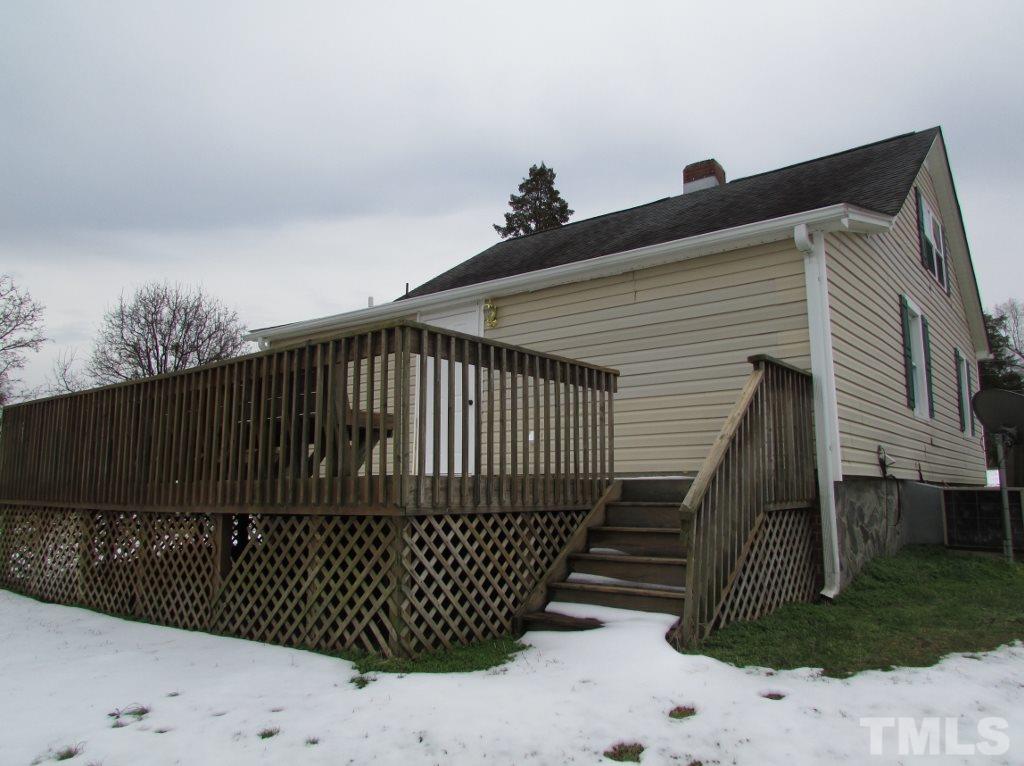 414 McGhees Mill Road Roxboro, NC 27574 - Photo 16 of 22 a view of entryway with a wooden fence