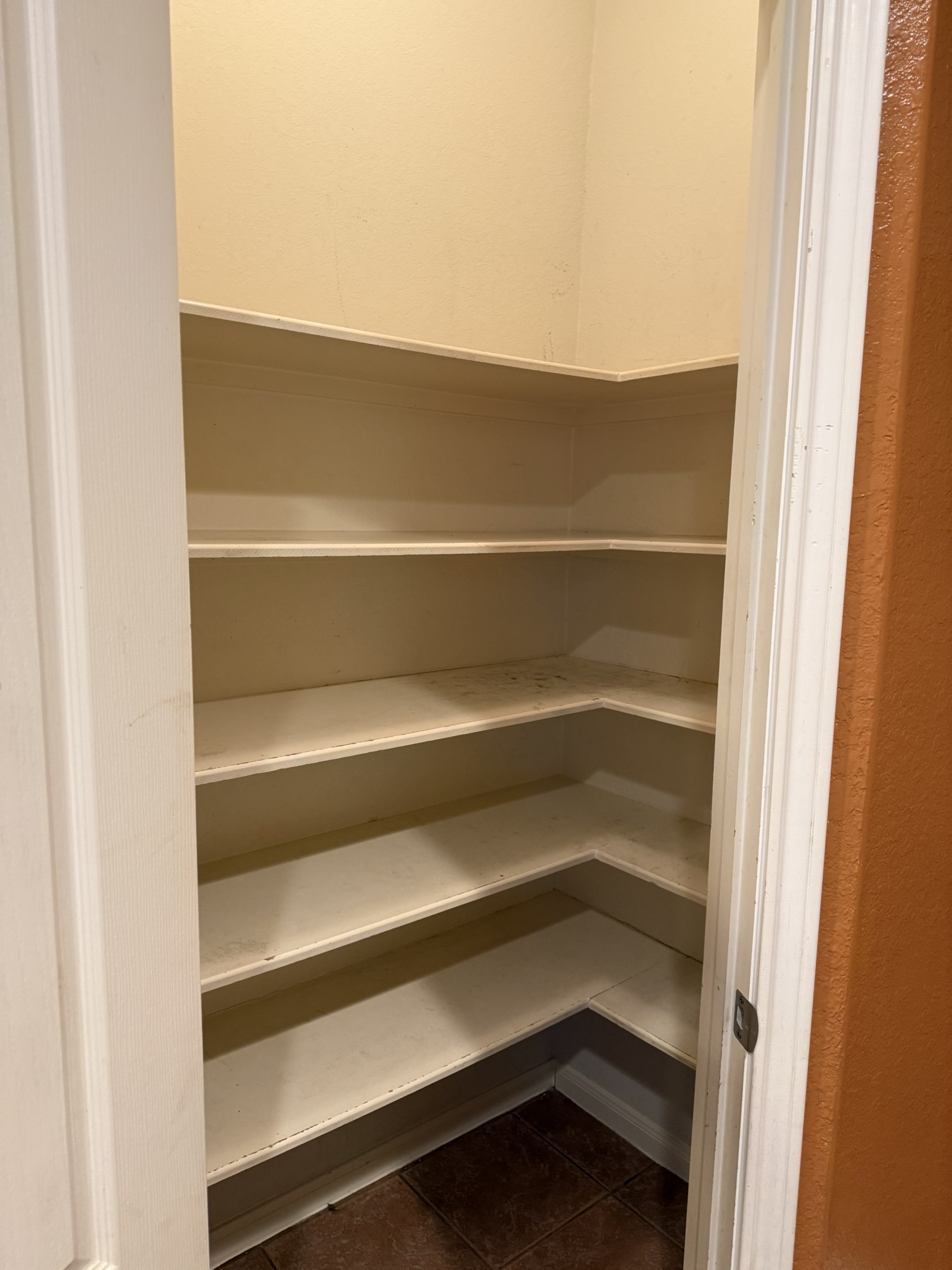 9429 Lambright Road Houston, TX 77075 - Photo 12 of 40 This 3x4 walk-in pantry offers extra storage opportunities to the ceiling.