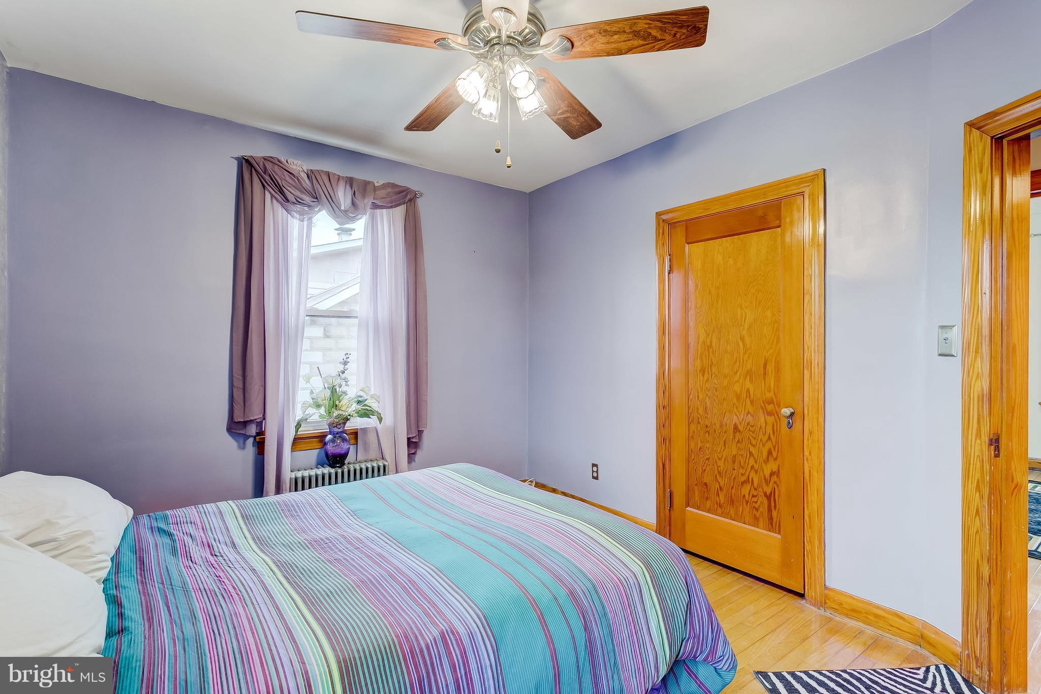 2602 Wentworth Road Baltimore, MD 21234 - Photo 16 of 28 3rd Bedroom Hardwoods & Hunter Ceiling Fan